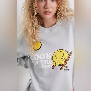 Sixty Seven By Samii Ryan x Little Miss Look On The Bright Side Sweatshirt Small